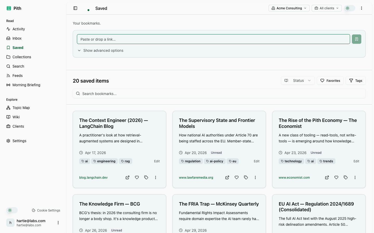Browser extension — product screenshot